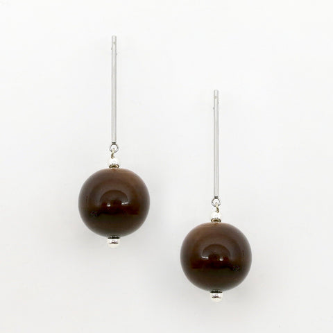 Scepter and Orb earrings (available in 6 different colors)