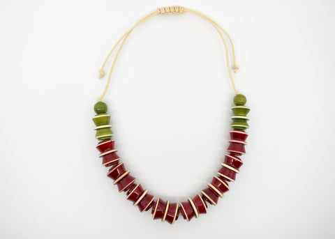 The Accordion Necklace (available in 3 different colors)
