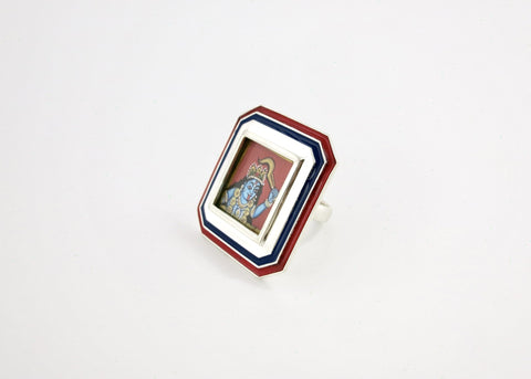 Magnificient, and fierce, 'Kali' (goddess) statement ring - Lai