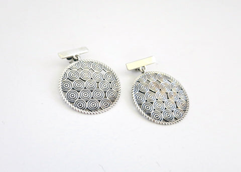 Zuri concentric circle pattern earrings - Lai